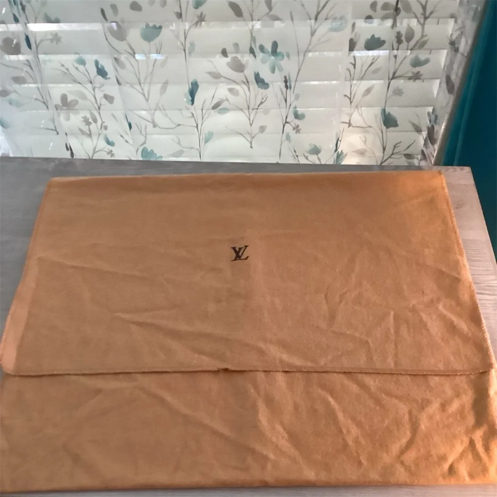 Louis Vuitton Tan Dust Bag
